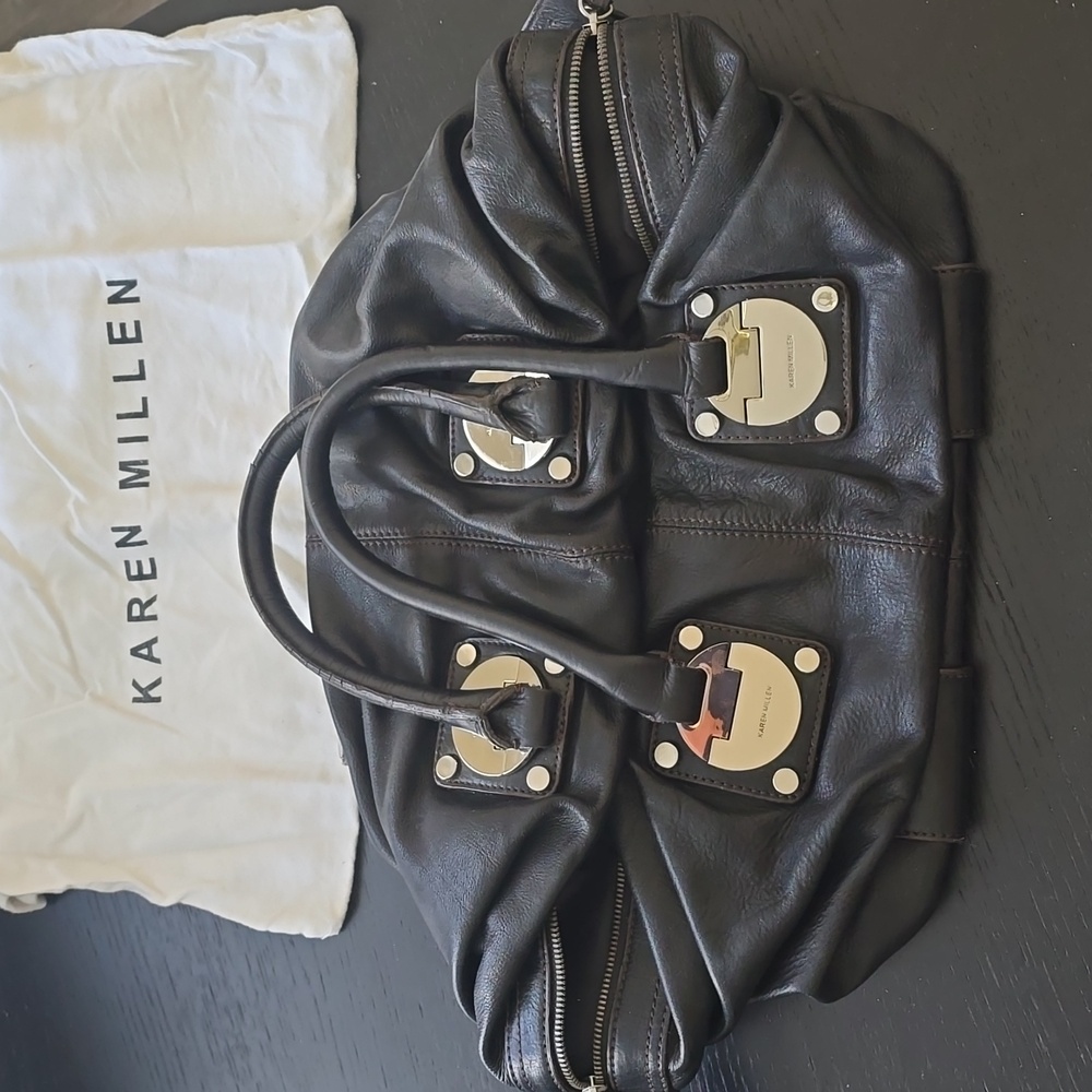 Karen Millen leather bag